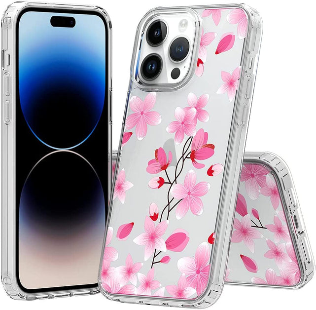 Redpepper iPhone 14 Pro Max Cover Trasparente acrilica antishock