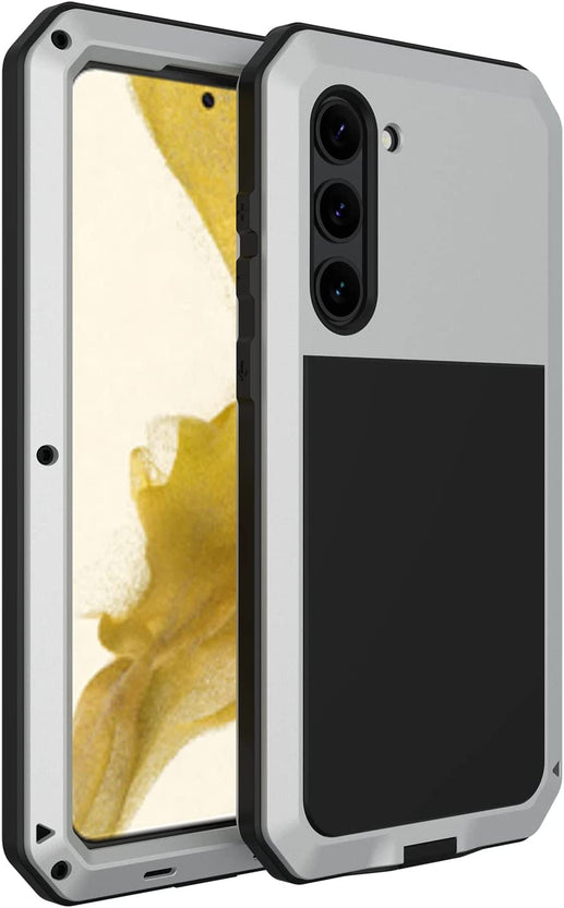 Redpepper Galaxy Cases S23 Plus Custodia Corazzata metallo argento