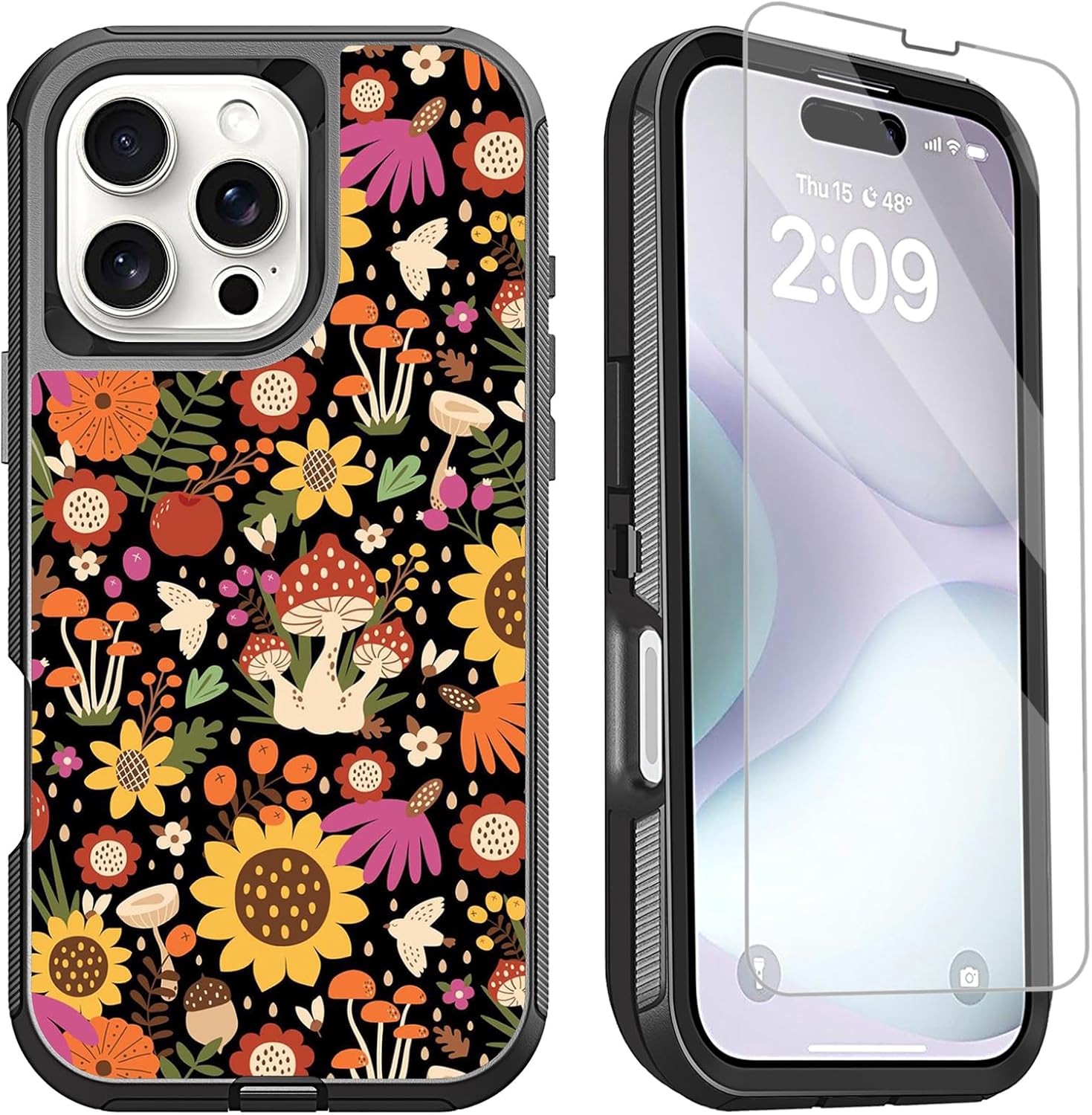 Redpepper iPhone 16 Pro Max Cover Bandiera Rossa Silicone