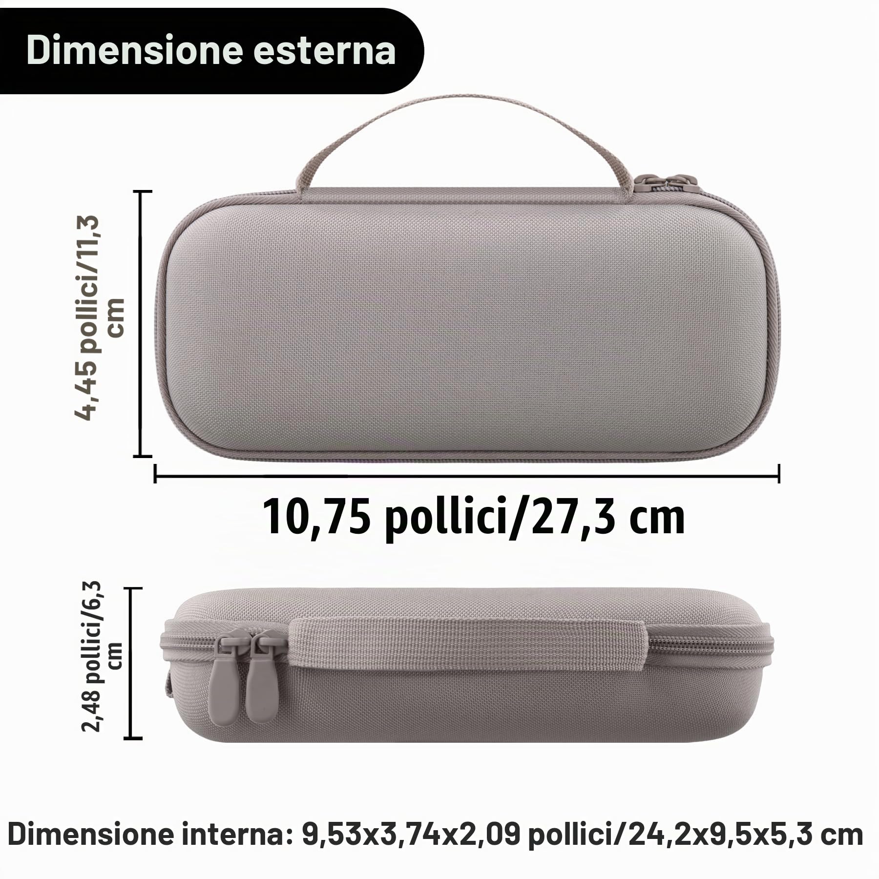 Aenllosi Speaker Case Bose SoundLink Flex 2 custodia sabbia EVA