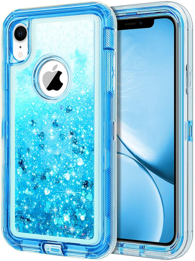 Redpepper iPhone XR Cover Glitter Antiurto Bling
