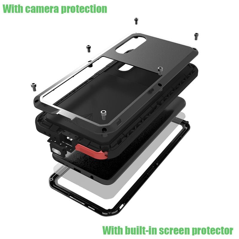 Redpepper Galaxy Armor S21 Cover Samsung antishock con laccetto