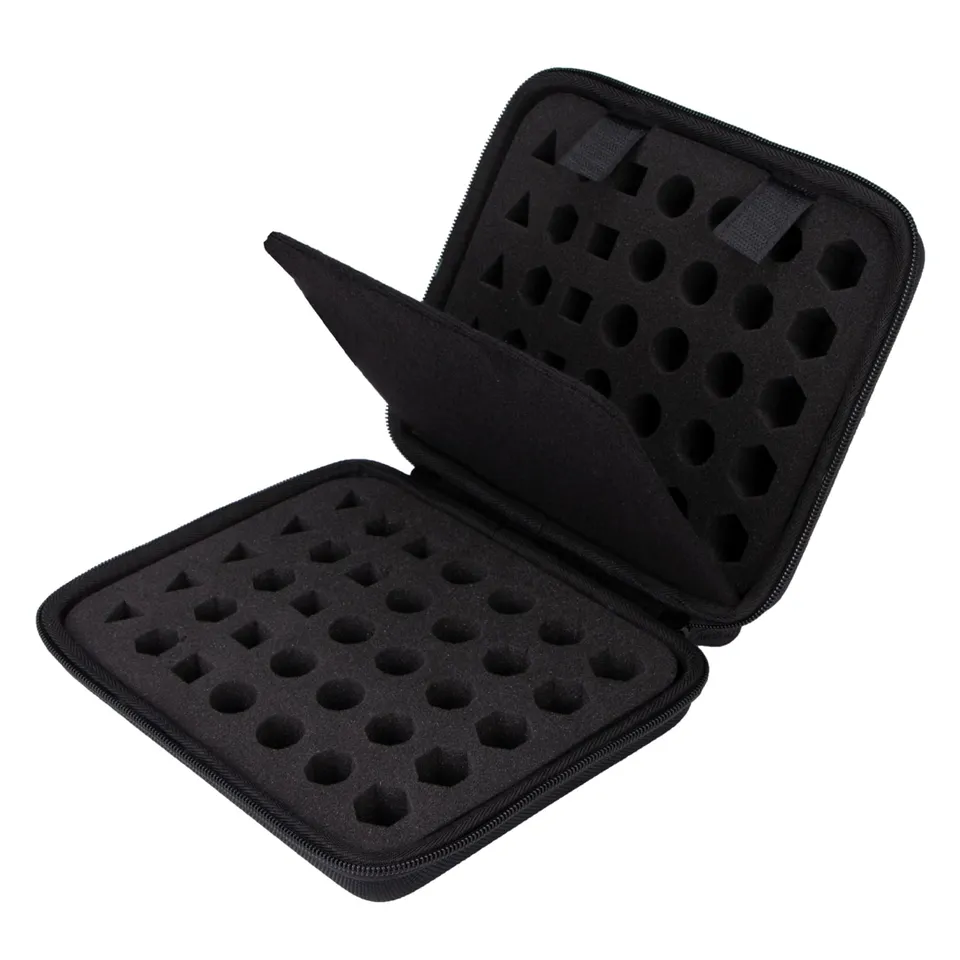 Aenllosi Toy Case custodia dadi DND rigida EVA nera