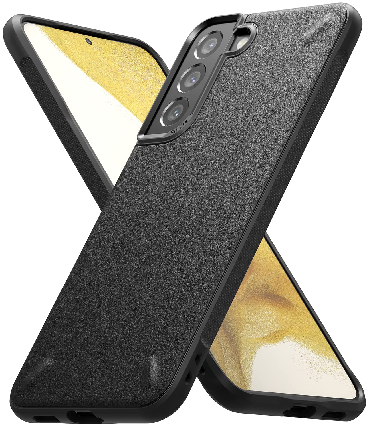Ringke Onyx Cover Samsung Galaxy S22 5G Custodia Nera Antiurto
