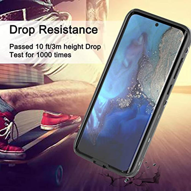 Redpepper Galaxy S20 Custodia Impermeabile Trasparente IP68