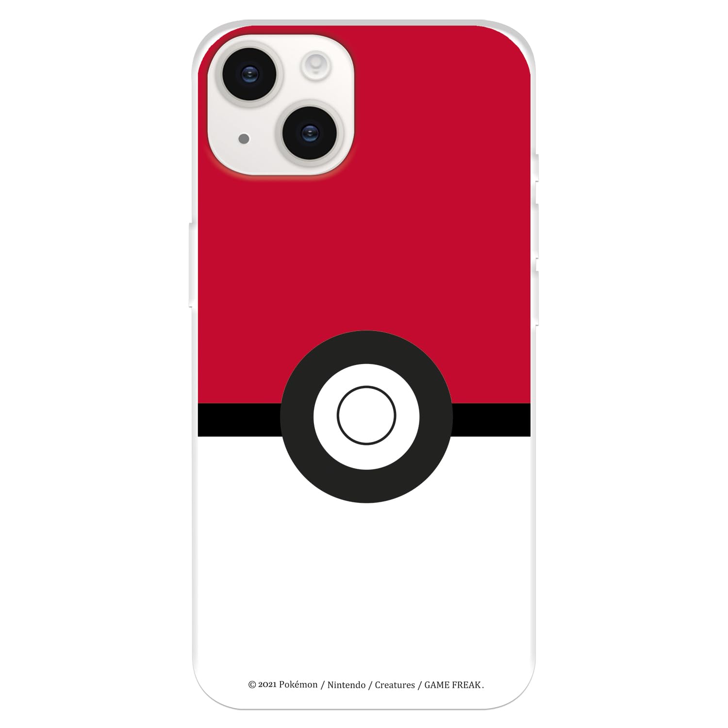 La Casa de las Carcasas Poké Ball cover iPhone 15 Plus trasparente
