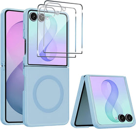 Redpepper Galaxy Cases Z Flip 8 cover fibra aramidica nera