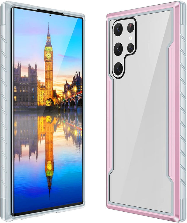 Redpepper Galaxy Cases S22 Ultra cover trasparente antiurto