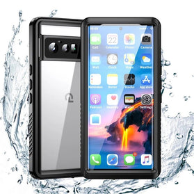 Redpepper Pixel 6 Pro cover legno magnetica palissandro