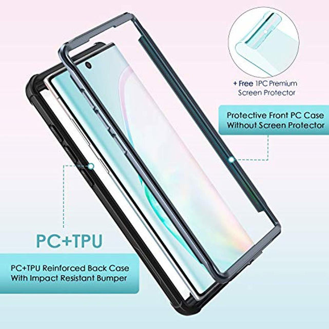Redpepper Galaxy Note 10 Plus cover trasparente antishock bumper