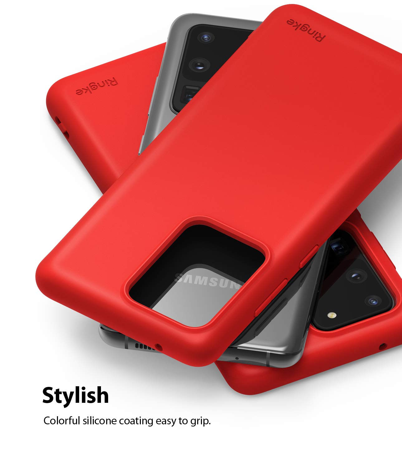 Ringke Air S Galaxy S20 Ultra custodia sottile rossa Red