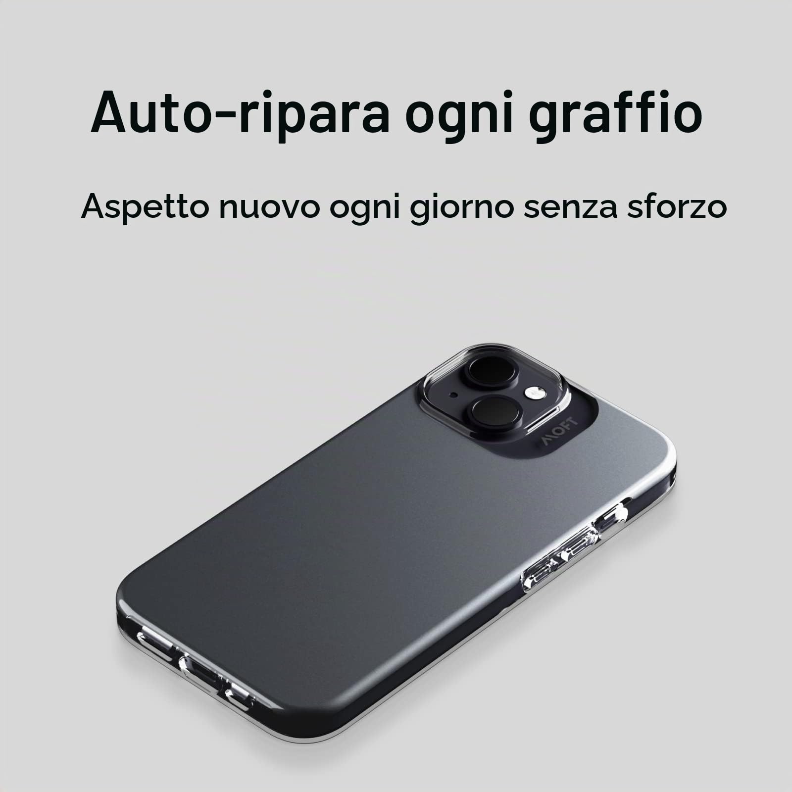 MOFT Snap Series iPhone 14 cover magnetica nera MagSafe