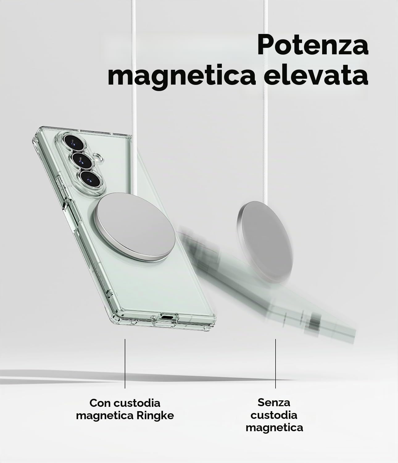 Ringke Fusion Magnetic Cover Galaxy Z Fold 7 Magnetic Clear
