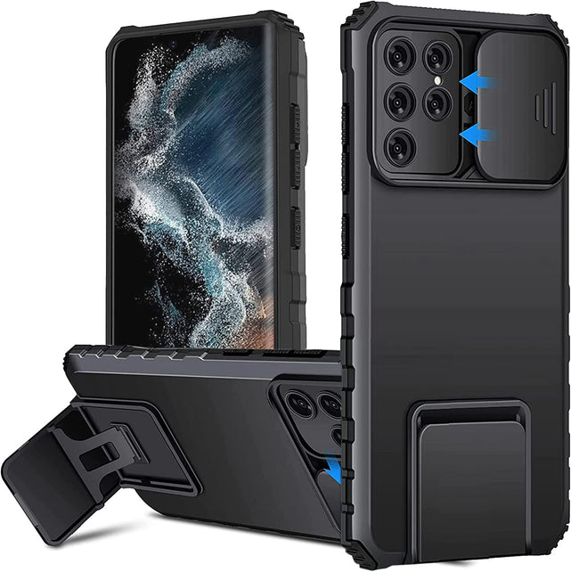 Redpepper Galaxy S23 Ultra cover camera stand antiurto