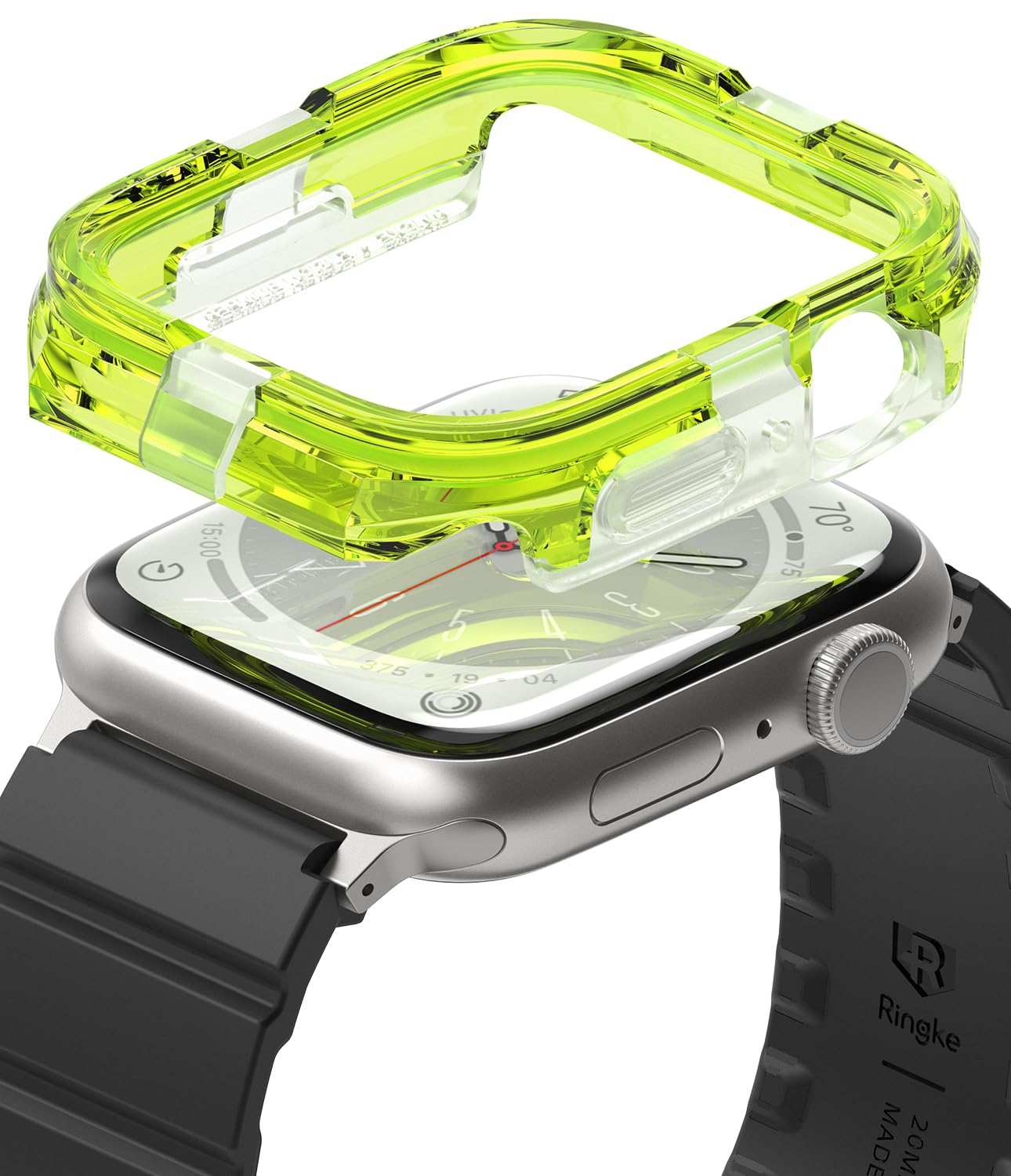 Ringke Fusion Bumper Apple Watch 44/45mm cover Neon Blue