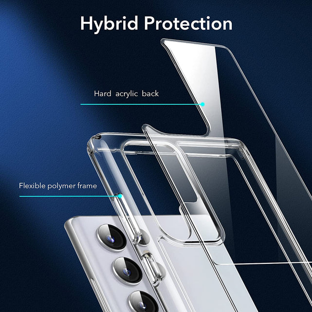 Redpepper Galaxy Cases cover Galaxy S22 Ultra stand trasparente