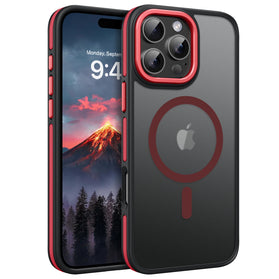 Redpepper Apple Cases Magnetic iPhone 16 Pro Max cover nero MagSafe