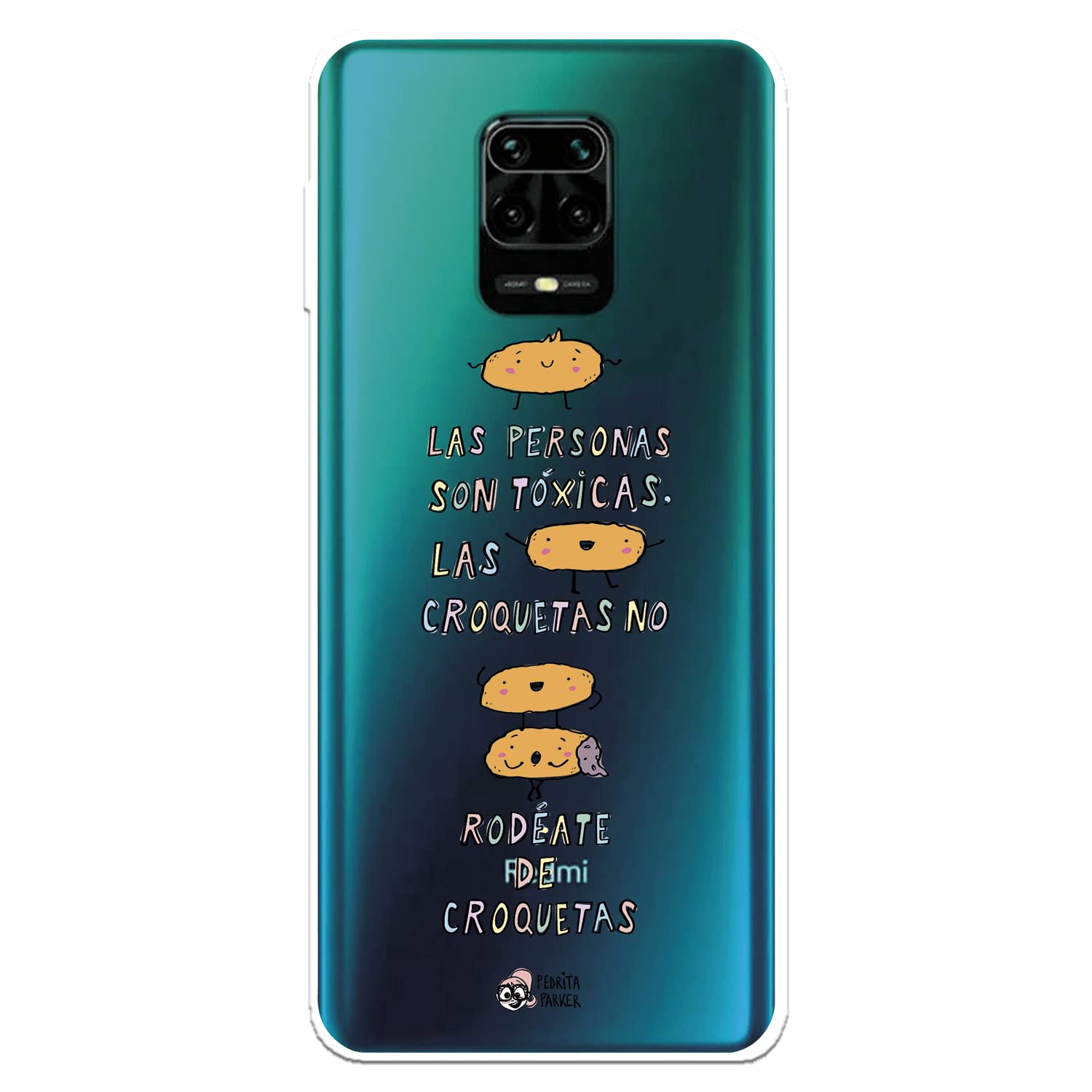 La Casa de las Carcasas Pedrita Cocchette cover Redmi Note 9S