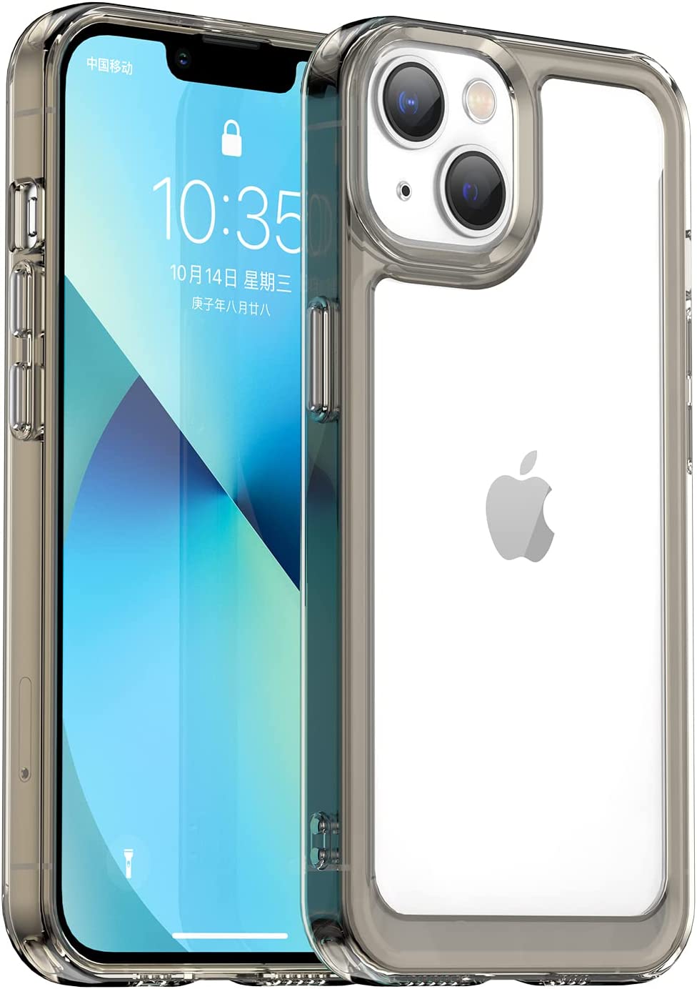 Redpepper iPhone 14 Pro Max Cover Trasparente acrilica antishock
