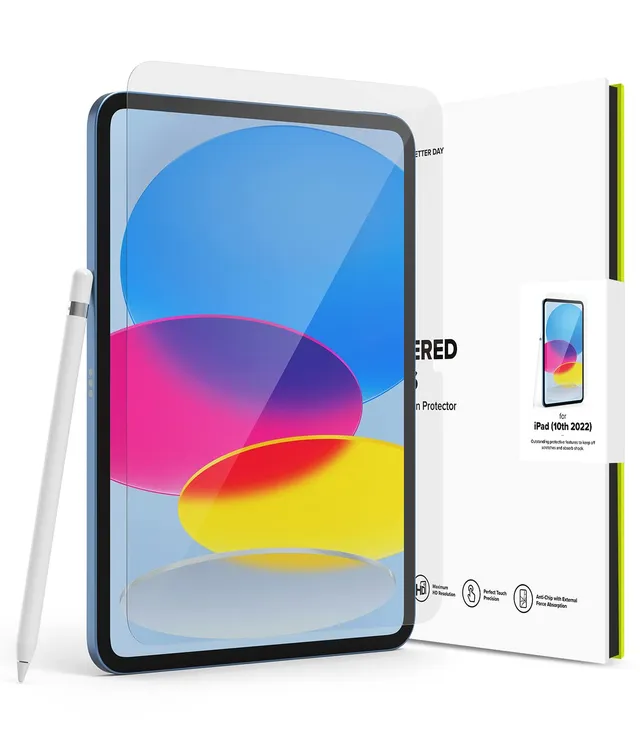 Ringke Glass Pellicola iPad A16 iPad 10 Vetro Temperato