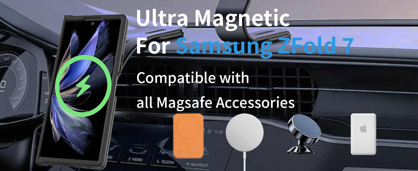 Redpepper Galaxy Z Fold 7 cover magnetica traslucida