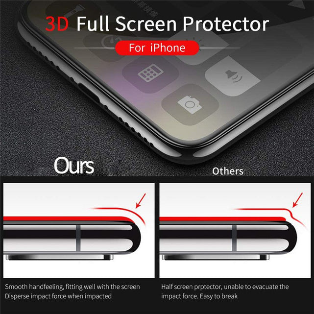 Redpepper iPhone 14 pellicola vetro temperato trasparente