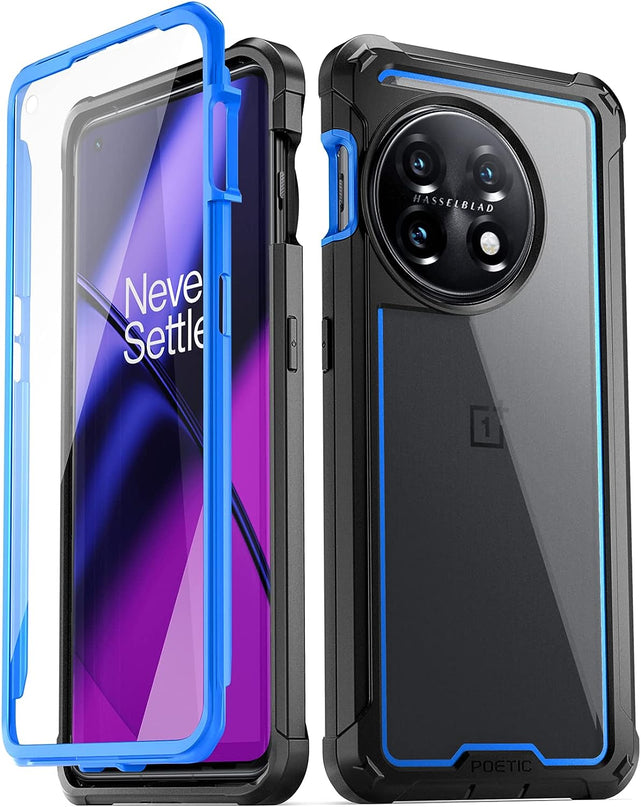 Redpepper OnePlus 11 5G Cover Bumper Nera Trasparente