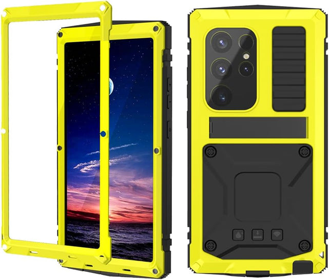 Redpepper S24 Plus cover armor metallo nera antiurto