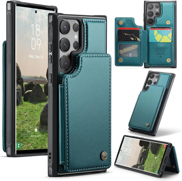 Redpepper Galaxy Cases cover Samsung S25 Plus portafoglio viola RFID