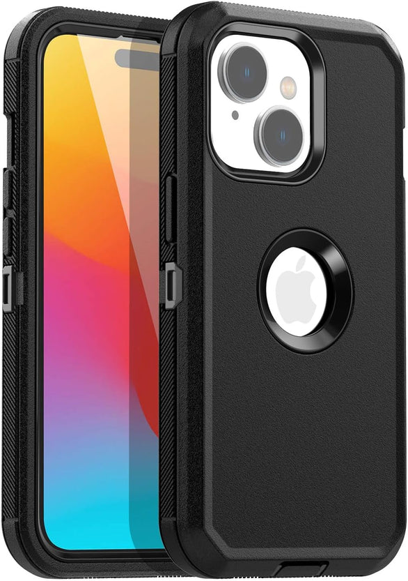 Redpepper iPhone 15 Plus Cover Antishock Nera Militare