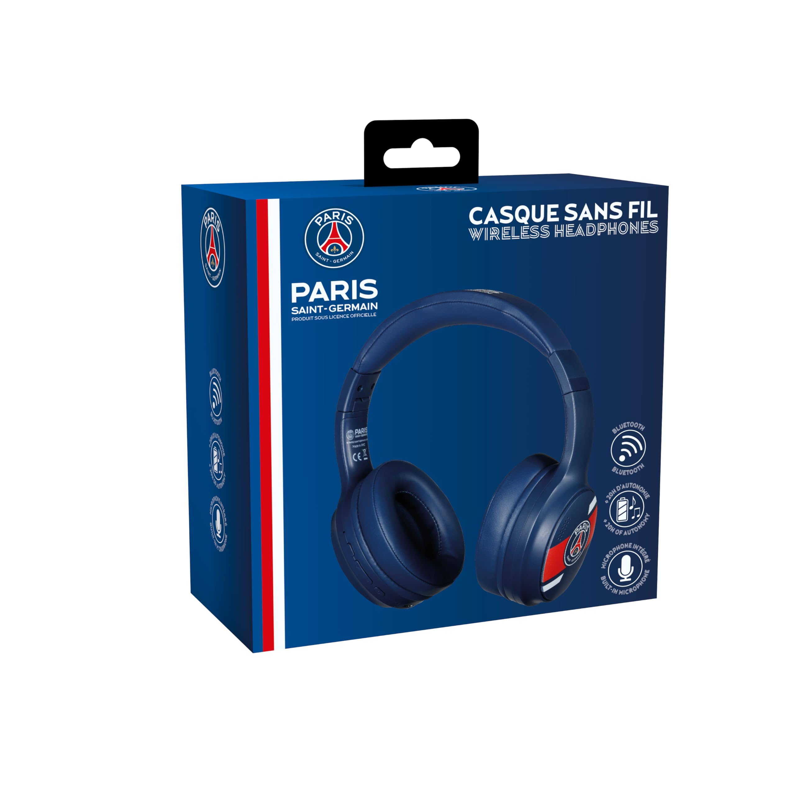 Konix PSG cuffie wireless Bluetooth 5.3 blu 30h jack