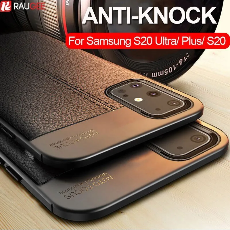 Redpepper Galaxy Cases Galaxy S20 Ultra cover silicone nera opaca