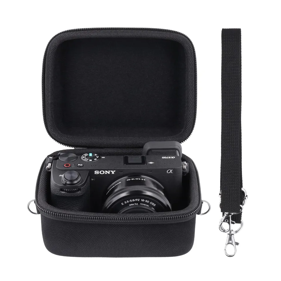 Aenllosi Camera Case Custodia Sony Alpha 16-50mm Nero EVA