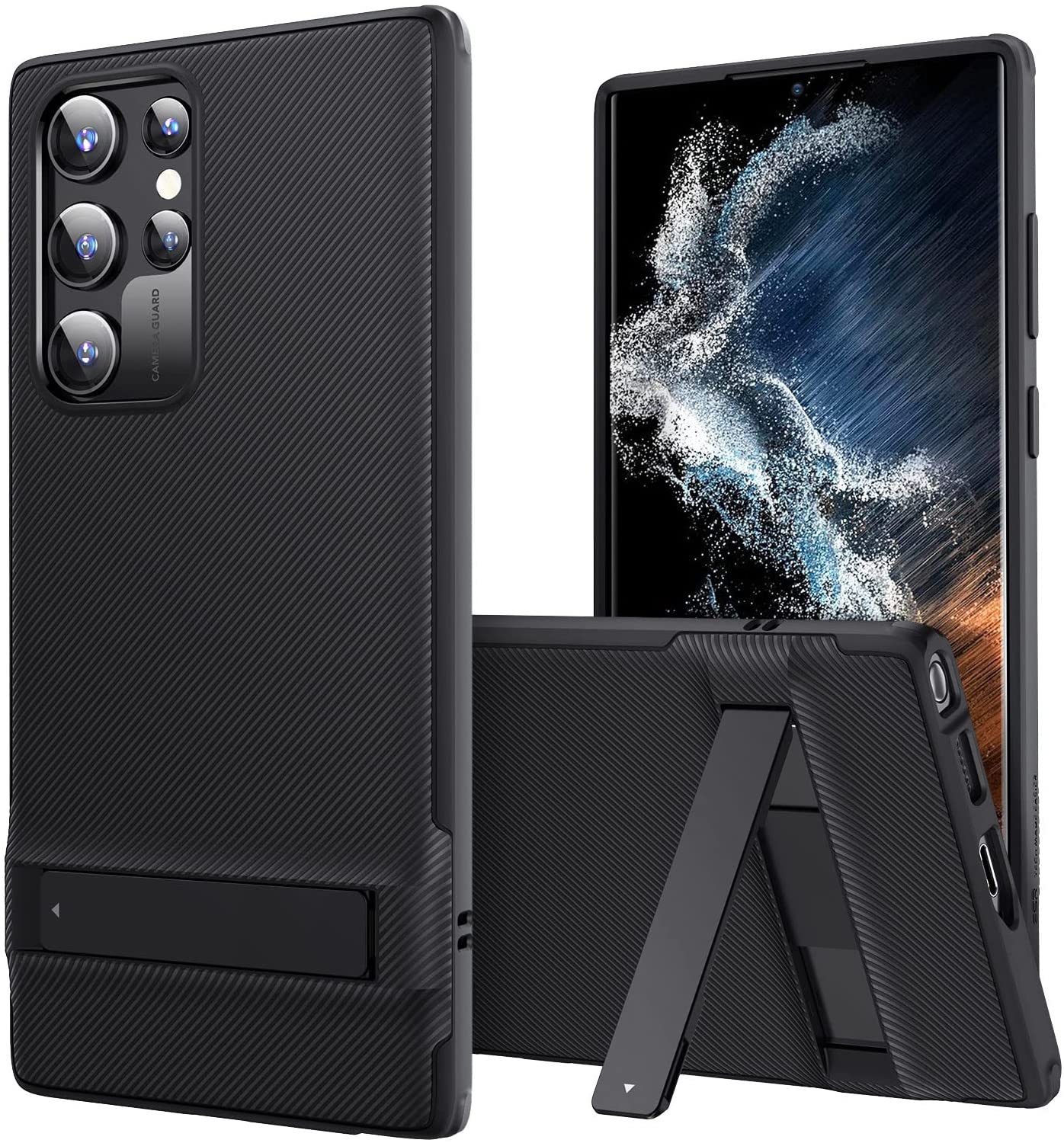 Redpepper Galaxy Cases cover Galaxy S22 Ultra stand trasparente