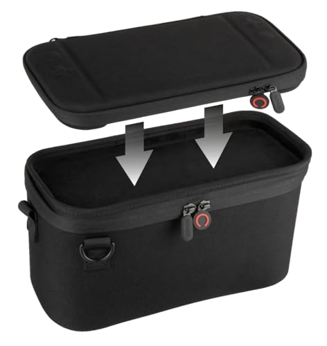 Konix Smart Carry Bag Switch 2 nera 10 giochi