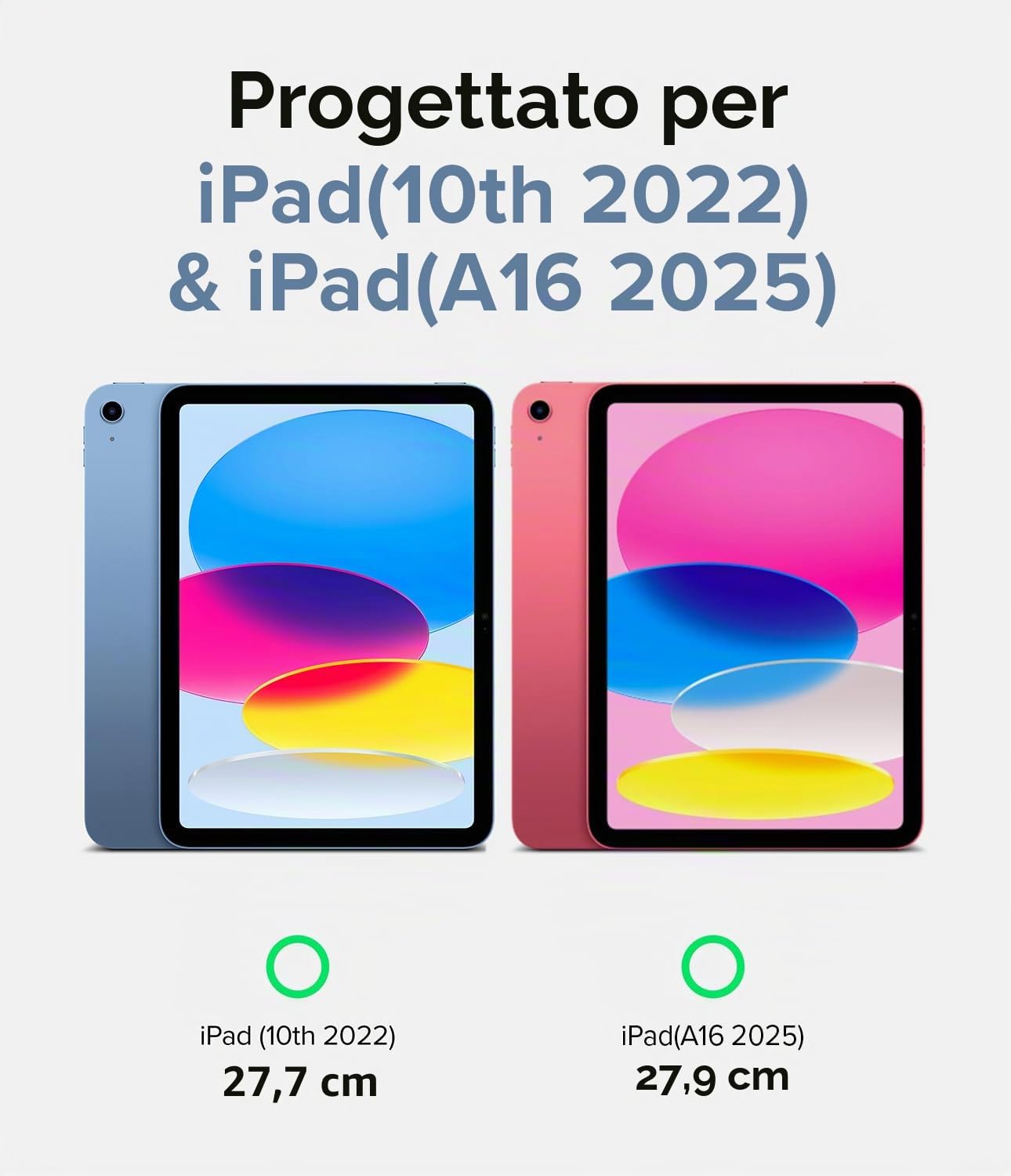 Ringke Fusion Cover iPad A16/10ª Gen Trasparente Clear
