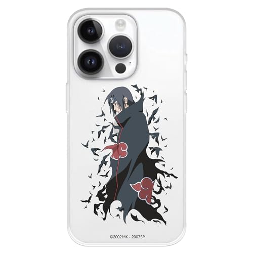 La Casa de las Carcasas cover iPhone 15 Pro Naruto Itachi