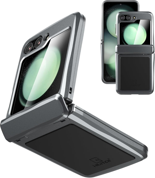 Redpepper Z Flip 6 cover alluminio verde heavy duty