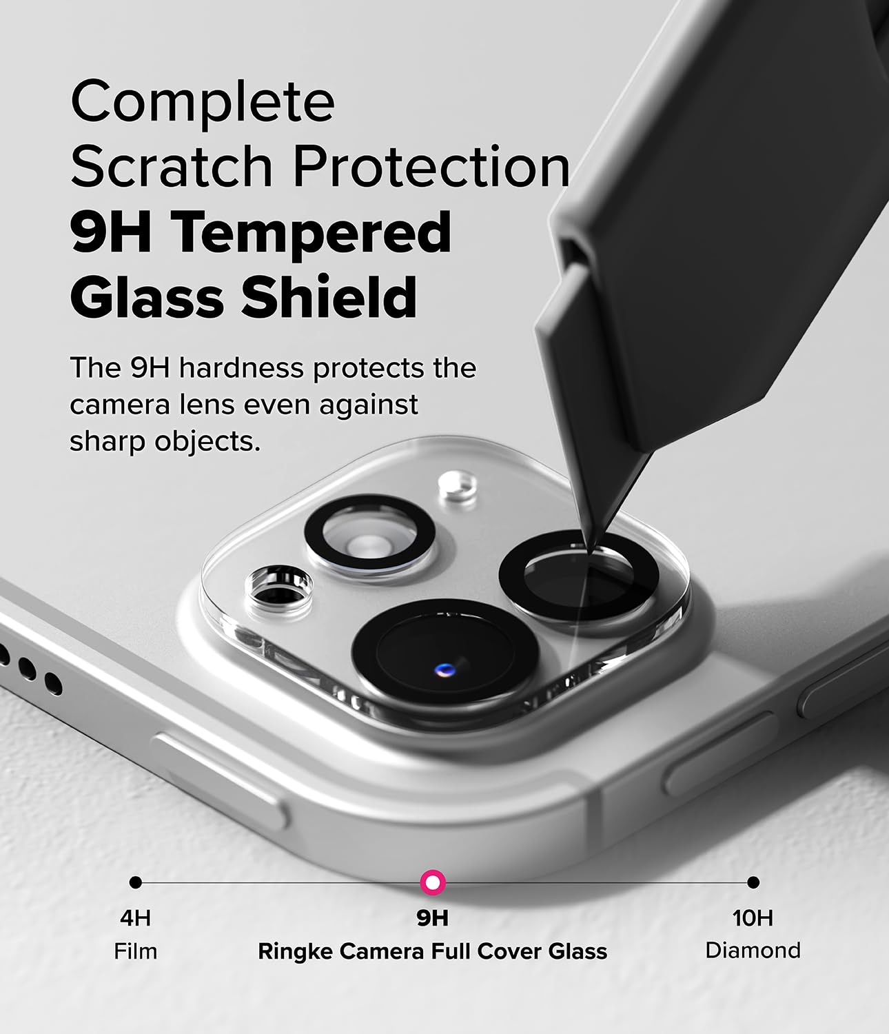 Ringke Camera Tempered Glass vetrino iPad Pro 11/13 M4 2 pezzi 9H