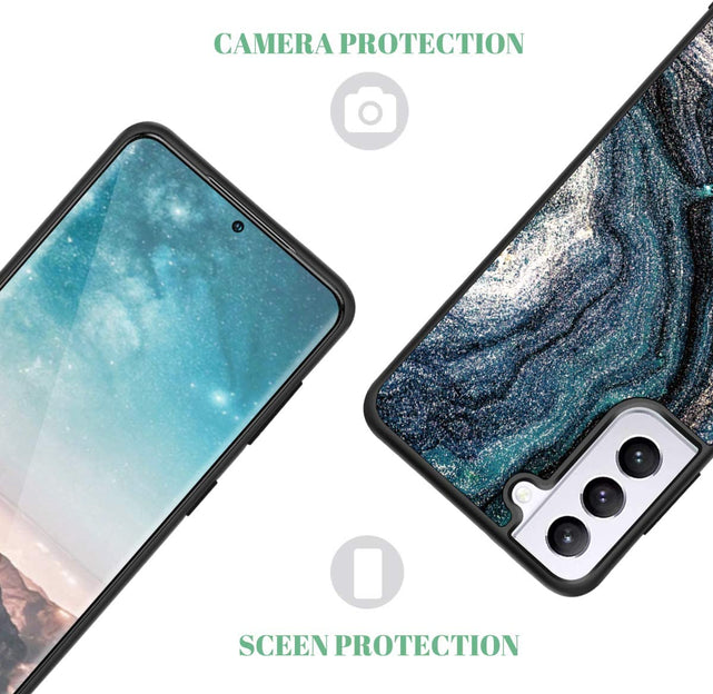 Redpepper Galaxy S21 Plus Cover Marmo Sottile Antiurto