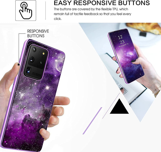 Redpepper Galaxy Cases S20 Ultra Cover stelle fosforescente