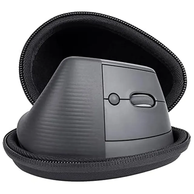 Aenllosi Custodia Mouse Logitech Lift Nero EVA 11,5cm Rigida