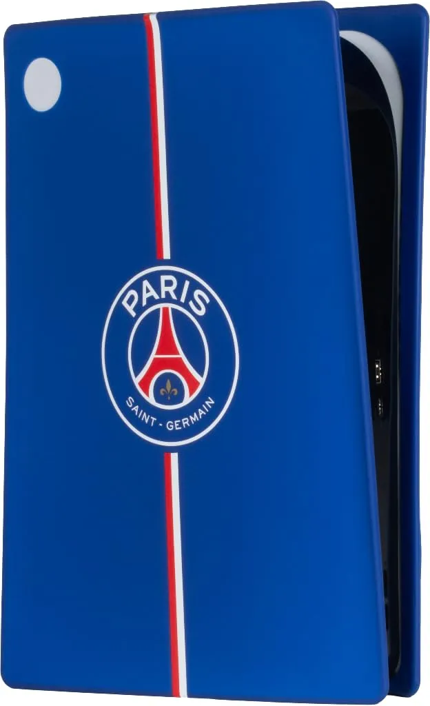 Konix PSG Custodia PS5 Silicone Blu Antiurto Antigraffio