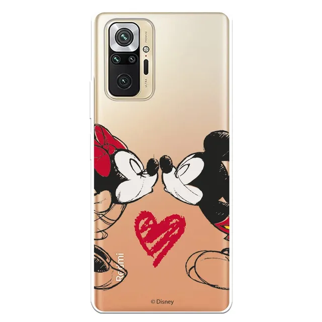 Licenze Ufficiali Custodia Redmi Note 10 Pro Mickey Minnie Silicone