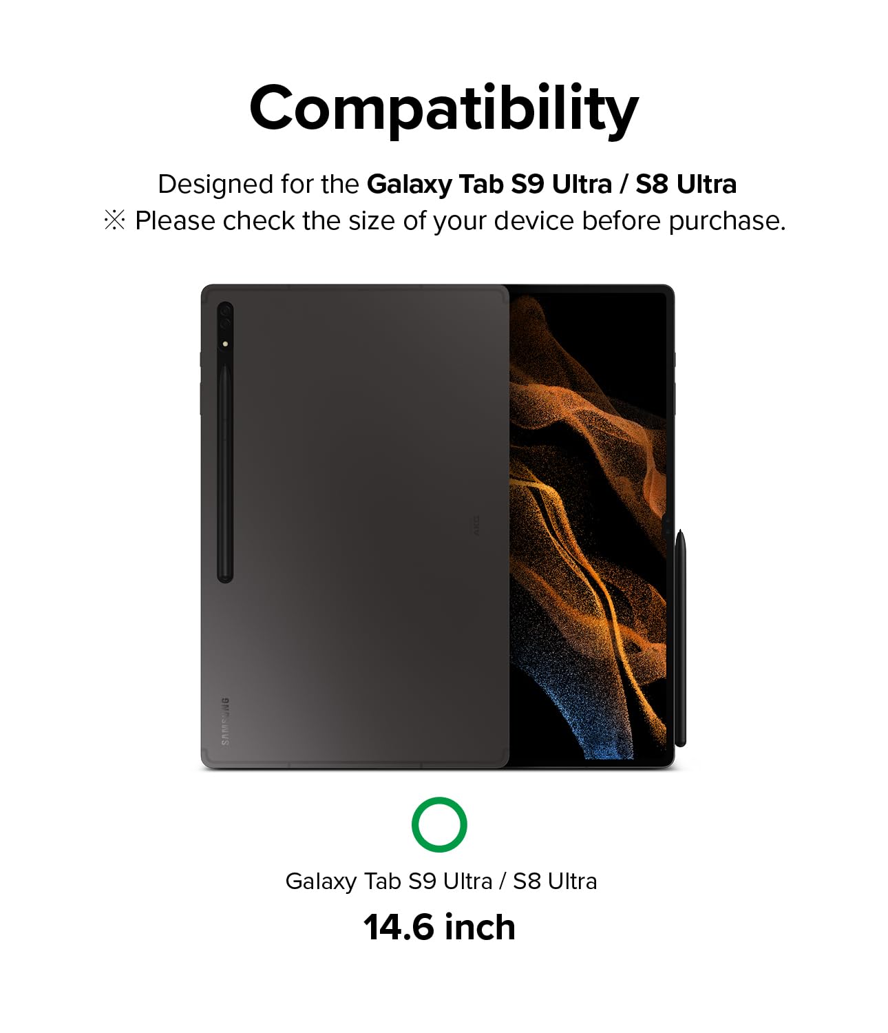 Ringke Screen Protector Vetro Temperato Tab S10 Ultra 9H
