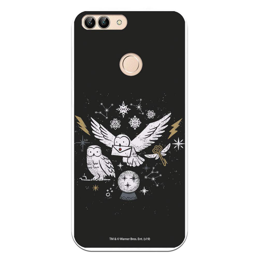 La Casa de las Carcasas Harry Potter cover Huawei P Smart Lechuzas silicone