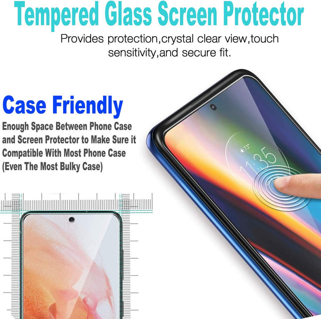 Redpepper Edge Plus cover antishock nera con stand vetro