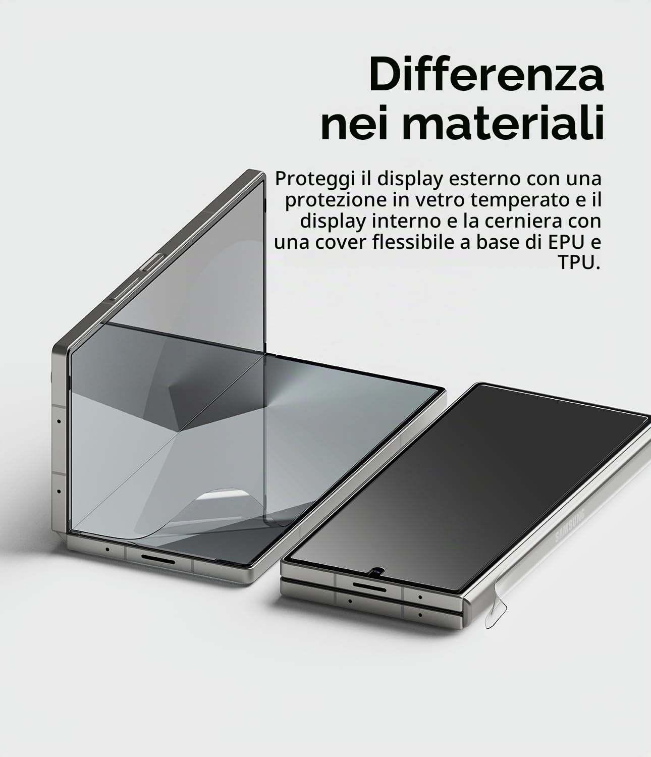 Ringke 3-in-1 Protector pellicola Galaxy Z Fold 6 9H