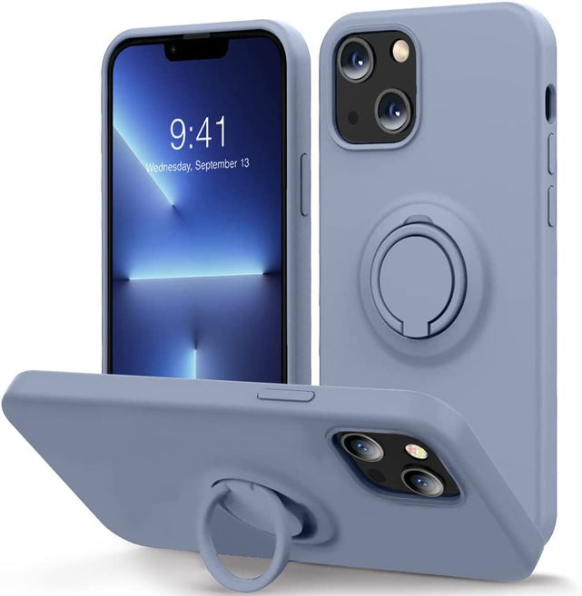 Redpepper Mocca iPhone 13 Mini custodia anello rosso vino