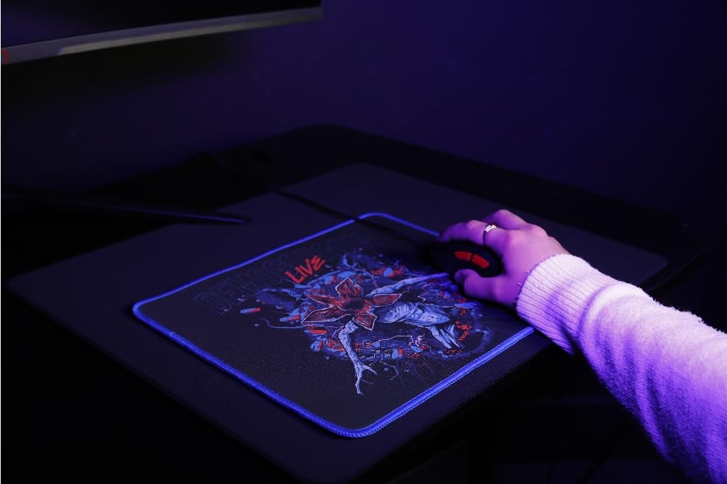 Konix Stranger Things Tappetino Mouse 32x27 cm Demogorgon
